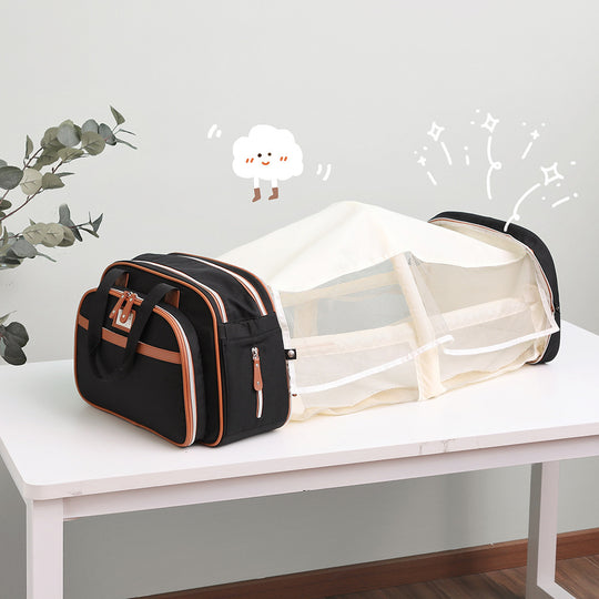 Portable Detachable Folding Bed Mother And Baby Bag
