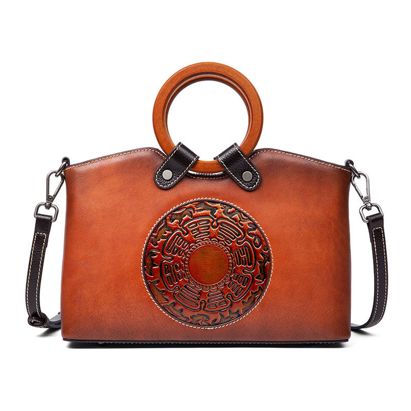 Fashion Vintage Designer Ladies Bags Genuine Leather Womens Handbags For Women Shoulder Bag