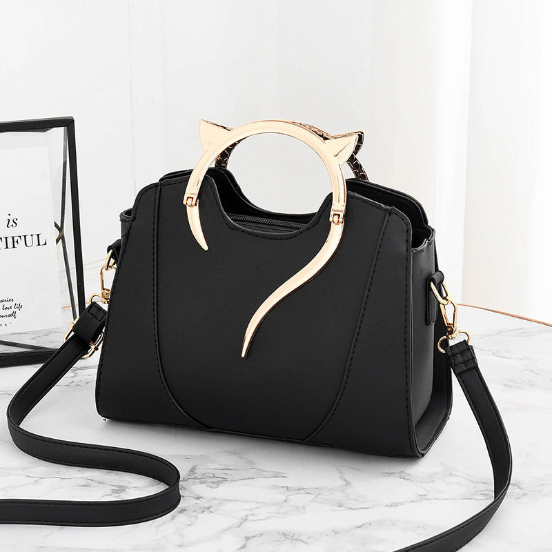 Fashion PU Leather Lady Handbag Messenger Bag