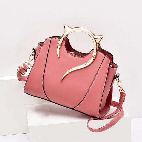 Fashion PU Leather Lady Handbag Messenger Bag
