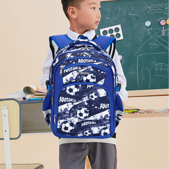 Football Schoolbag Elementary School Boy